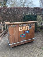 Sfeervolle Bar op wielen, Huis en Inrichting, Barren, Ophalen, Zo goed als nieuw