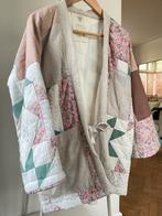 Neeltje Geurtsen gewatteerd patchwork kimono jas vest, Ophalen of Verzenden, Zo goed als nieuw, Maat 42/44 (L), Overige kleuren