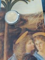 MOOIE   2EURO MUNT LEONARDO DAVINTIE, Ophalen of Verzenden, Monaco, 2 euro, Losse munt