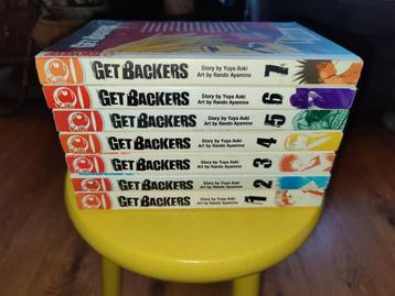 Manga - GetBackers - Rando Ayamine - Yuya Aoki (1-7) beschikbaar voor biedingen