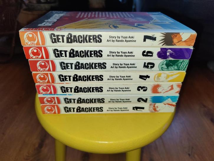 Manga - GetBackers - Rando Ayamine - Yuya Aoki (1-7), Boeken, Stripboeken, Zo goed als nieuw, Eén stripboek, Ophalen of Verzenden