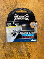 Wilkinson Quattro Titanium 4 Scheermesjes, Ophalen of Verzenden, Nieuw, Gehele gezicht, Verzorging