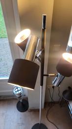Vintage vloerlamp jaren 60 70 nette staat verkerend verstelb, Ophalen, Metaal, 150 tot 200 cm, Gebruikt
