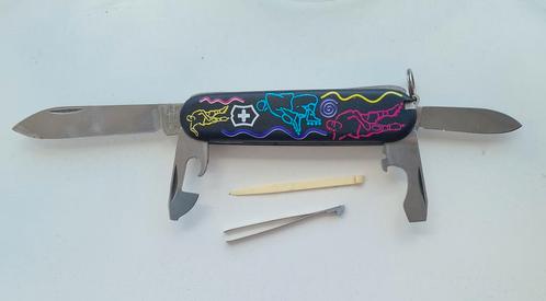 Originele VICTORINOX zakmes 84mm Officier Inline skate-set, Verzamelen, Merken en Reclamevoorwerpen, Zo goed als nieuw, Gebruiksvoorwerp
