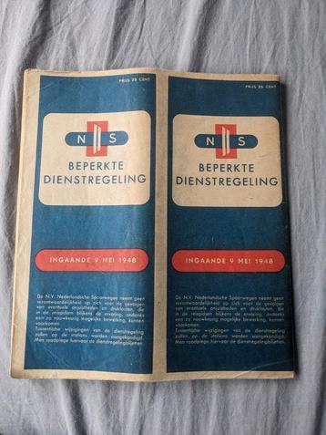 Beperkte die dienstregeling NS - 9 mei 1948 beschikbaar voor biedingen