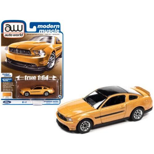 2012 Ford Mustang GT/CS van Auto World 1/64, Hobby en Vrije tijd, Modelauto's | Overige schalen, Nieuw, Auto, Ophalen of Verzenden