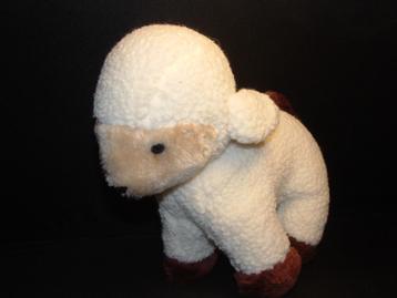 UNITOYS SCHAAP GROVE KRULLENDE BADSTOF WIT MET PLUCHE beschikbaar voor biedingen