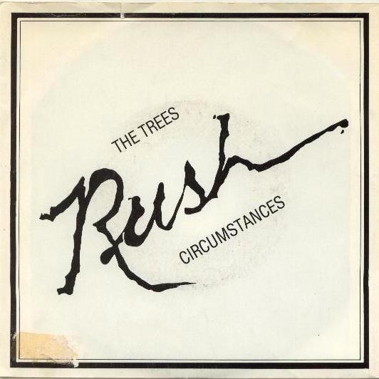 Rush - The Trees / Circumstances - 7" Single, Cd's en Dvd's, Vinyl | Rock, Gebruikt, Progressive, Overige formaten, Ophalen of Verzenden