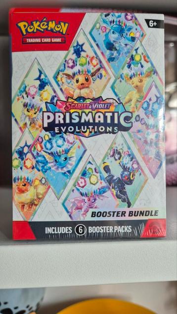 Pokémon Scarlet & Violet Prismatic Evolutions Booster Bundle beschikbaar voor biedingen