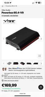 Vibe Audio Auto Versterker en Subwoofer SET, Auto diversen, Autospeakers, Ophalen, Vibe, Zo goed als nieuw, Vibe