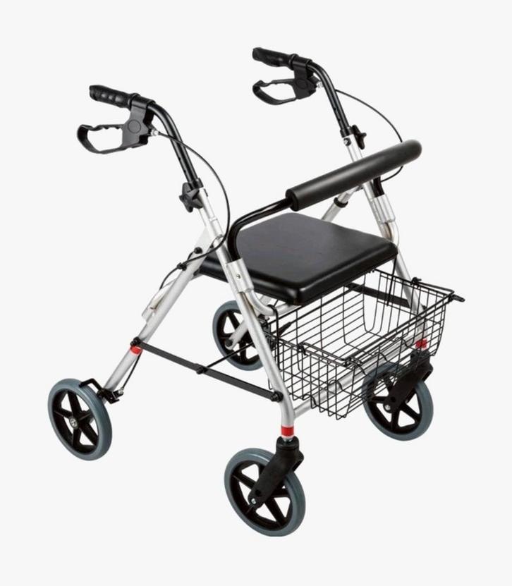 RIDDER Rollator zwart Nieuw in doos, Diversen, Rollators, Ophalen of Verzenden