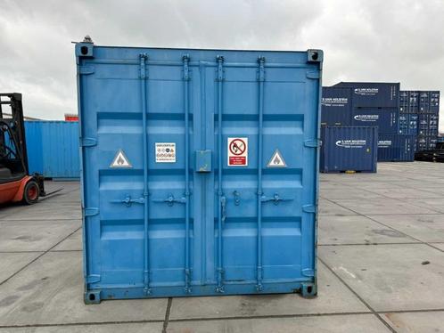 10 ft opslagcontainer met stellingen vanaf € 1.400, Zakelijke goederen, Machines en Bouw | Keten en Containers, Ophalen
