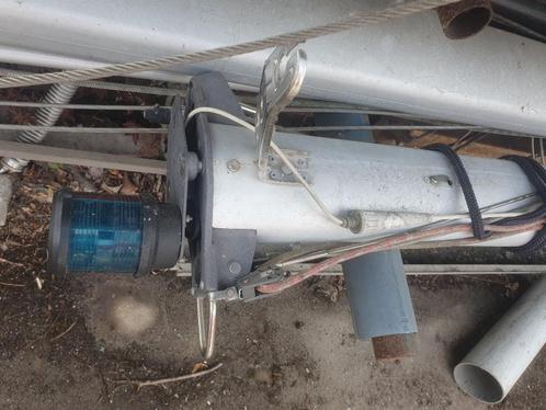 Complete tuigage Waarschip 740, Mast 8.7m, giek, zeilen enz., Watersport en Boten, Zeilen en Zeiltoebehoren, Gebruikt, Overige typen