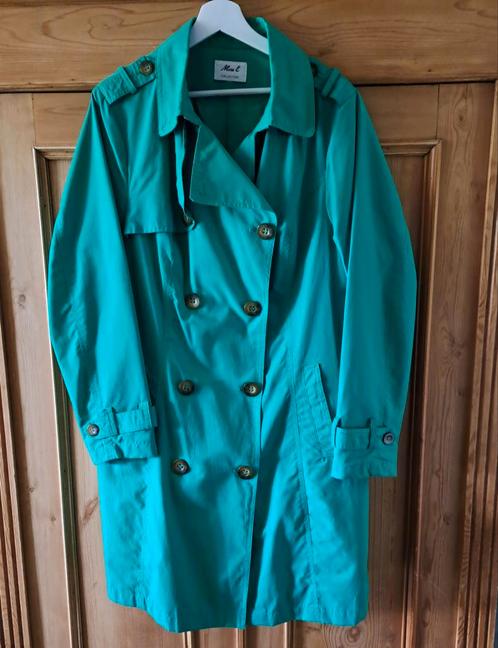 Trenchcoat maat L miss Etam, Kleding | Dames, Jassen | Zomer, Gedragen, Maat 42/44 (L), Groen, Ophalen of Verzenden