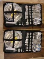 picknick bestek en borden 2x 4 personen, Ophalen, Zo goed als nieuw, Pijlen