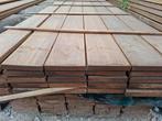 Partij 24 st hardhout vlonderplanken glad 275 cm bezorgen mo, Ophalen, Nieuw, Hout