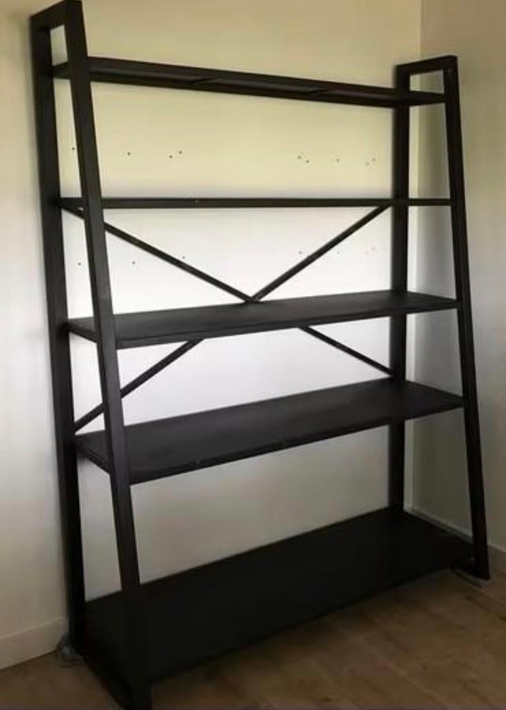 Stoere industriële boekenkast/stellingkast - BePureHome, Ophalen, 100 tot 150 cm, Zo goed als nieuw, 150 tot 200 cm