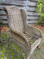 Rotan buiten fauteuil, Tuin en Terras, Ophalen, Gebruikt, Rotan