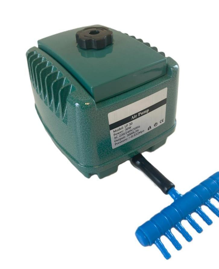 Zware krachtige luchtpompen, zuurstofpomp voor de vijver, Tuin en Terras, Waterpartijen en Fonteinen, Nieuw, Overige typen, Rvs