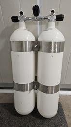 Dubbel 12 duikfles, Watersport en Boten, Duiken, Ophalen of Verzenden, Gebruikt, Duikfles