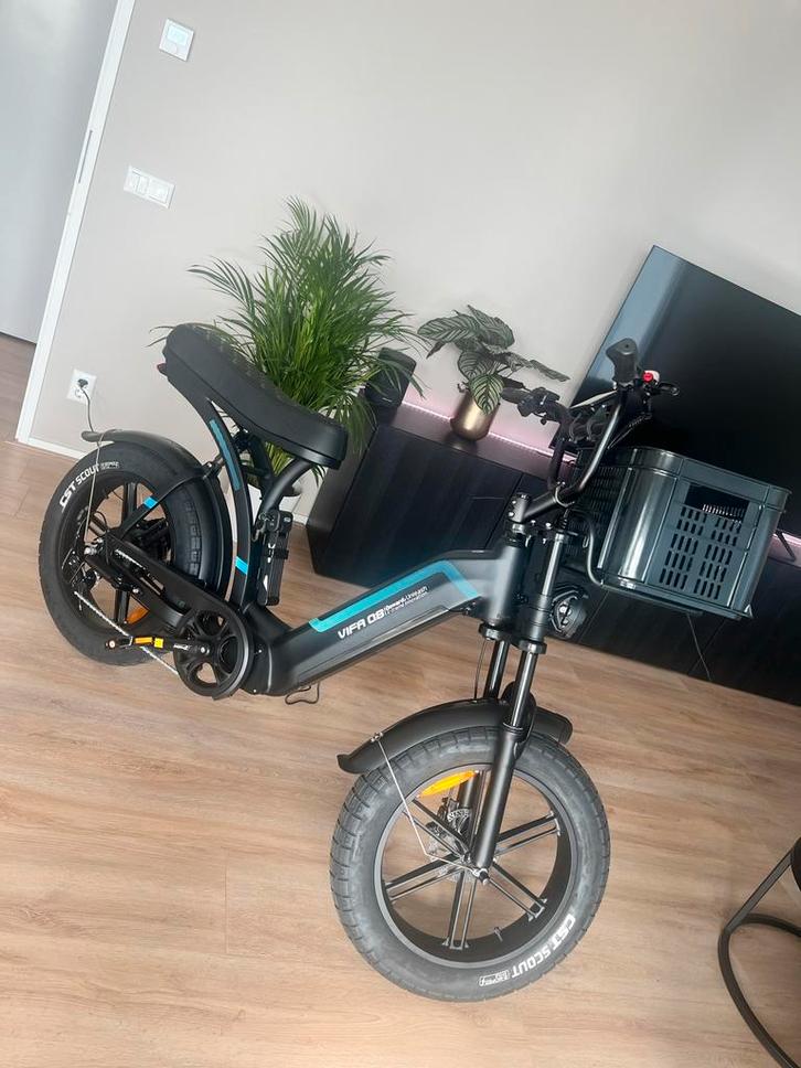Fatbike Ouxi Q8 - Zo goed als nieuw! Onder de 70 km, Fietsen en Brommers, Elektrische fietsen, Zo goed als nieuw, Overige merken