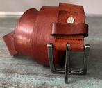Profuomo.  Leren riem. 95 cm., 95 tot 105 cm, Bruin, Echt leder, Ophalen of Verzenden
