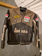 Stoer leren motorjasje, maat 158/dames 32, Ophalen of Verzenden, Tweedehands, Kinderen, Jas | leer
