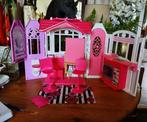 Barbie Sindy huis uitklapbaar met meubeltjes, Ophalen of Verzenden, Zo goed als nieuw, Poppenhuis