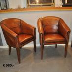 Schapenleren hockers, banken en fauteuils, Ophalen, Gebruikt, 125 cm of meer, Leer
