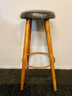 4x Vintage barkrukken stevige originele oude krukken mancave, Huis en Inrichting, Barkrukken, Ophalen, Gebruikt, 60 tot 90 cm