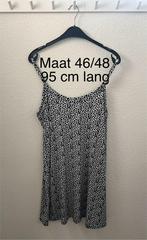 Jurkje  A lijn met spaghetti bandjes travelstof maat 46/48, Kleding | Dames, Grote Maten, Ophalen of Verzenden, Zo goed als nieuw