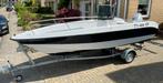 Uttern consoleboot + motor 75 pk mariner + trailer, 70 pk of meer, Benzine, Buitenboordmotor, Polyester
