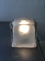 IKEA tafellamp IVIKEN 15,5 x 15,5 x 15,5 cm, Huis en Inrichting, Lampen | Tafellampen, Ophalen of Verzenden, Gebruikt, Glas, Minder dan 50 cm
