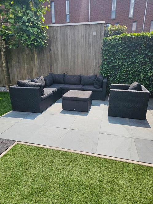 loungeset P&R design, Tuin en Terras, Tuinsets en Loungesets, Zo goed als nieuw, Hocker, Ophalen