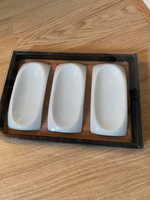 Serveerschalen Set - Nieuw in Verpakking, Huis en Inrichting, Woonaccessoires | Schalen en Manden, Nieuw, Schaal, Rechthoekig