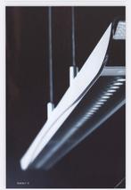 Holtkötter Slight designlamp mat staal met acryl, Modern design, Ophalen of Verzenden, Zo goed als nieuw, Metaal