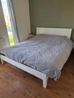 Mooi Ikea bed 160 x 200 cm, Huis en Inrichting, Slaapkamer | Bedden, 160 cm, Gebruikt, Wit, Hout