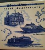 1 tegel Holland America Line - 130th anniverdary, Ophalen of Verzenden