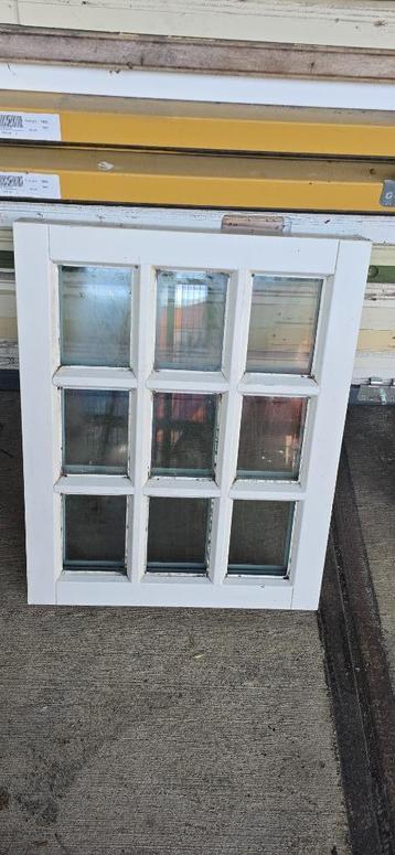 Decoratief wit raam 9 vakken, landelijke stijl (48 x 60 cm) beschikbaar voor biedingen