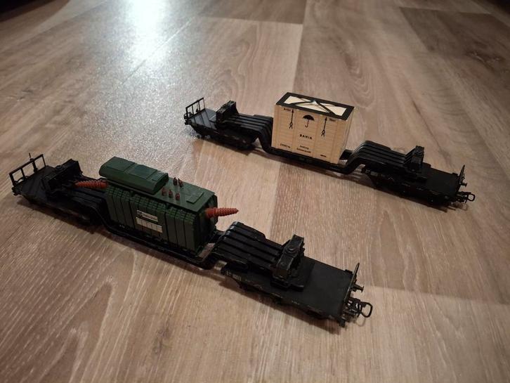 Marklïn HO dieplader wagons DB, Hobby en Vrije tijd, Modeltreinen | H0, Gebruikt, Wagon, Wisselstroom, Märklin, Ophalen of Verzenden