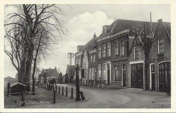 Heenvliet (Z.H.) Markt, Straatgezicht, gelopen 1938 beschikbaar voor biedingen