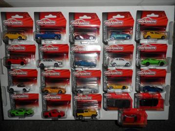 Verzameling 21 stuks nieuwe Majorette Street Cars - 1:64 beschikbaar voor biedingen