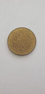 3327 shell apollo ii armstrong aldrin collins 1969, Postzegels en Munten, Penningen en Medailles, Verzenden, Overige materialen