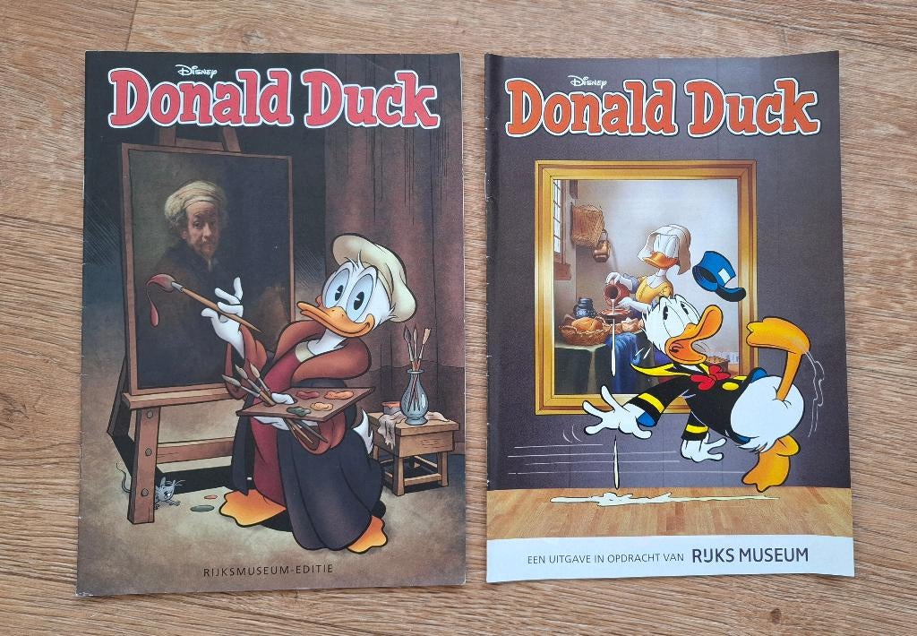 2 x Donald Duck special - Rijksmuseum-editie, Nieuw, Ophalen of Verzenden, Donald Duck, Meerdere stripboeken