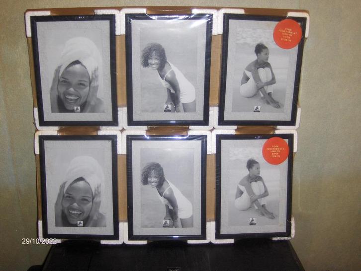 Zwart Glanzende Fotolijsten van Easy Frame voor 13 x18 cm., Audio, Tv en Foto, Fotografie | Fotolijsten, Nieuw, Ophalen of Verzenden