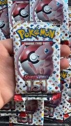 Pokemon 151 booster packs ‼️beste prijzen‼️, Ophalen of Verzenden, Nieuw, Booster