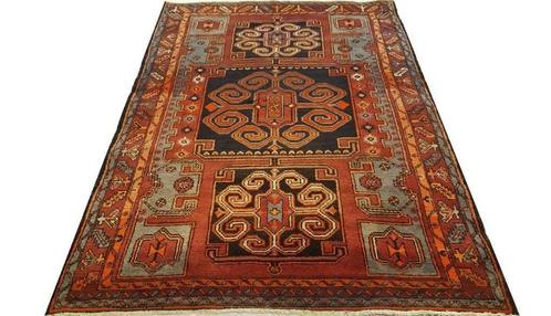 Perzisch tapijt Hamadan 202 x143/Kleed/Kelim/Oosterse/Loper, Huis en Inrichting, Stoffering | Tapijten en Kleden, 100 tot 150 cm