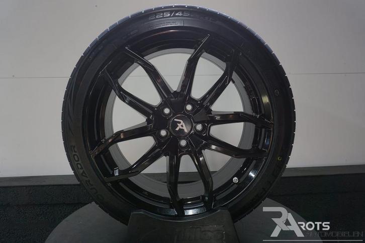 19 inch RENAULT MAZDA NISSAN 5x114.3 ET45 TPMS  MET NIEUWE B, Auto-onderdelen, Banden en Velgen, Banden en Velgen, Zomerbanden