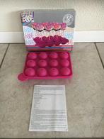 nieuw cake pops 12 pop up bakvormpjes silicone + boekje, Ophalen of Verzenden, Nieuw, Cupcakes, Bakvorm