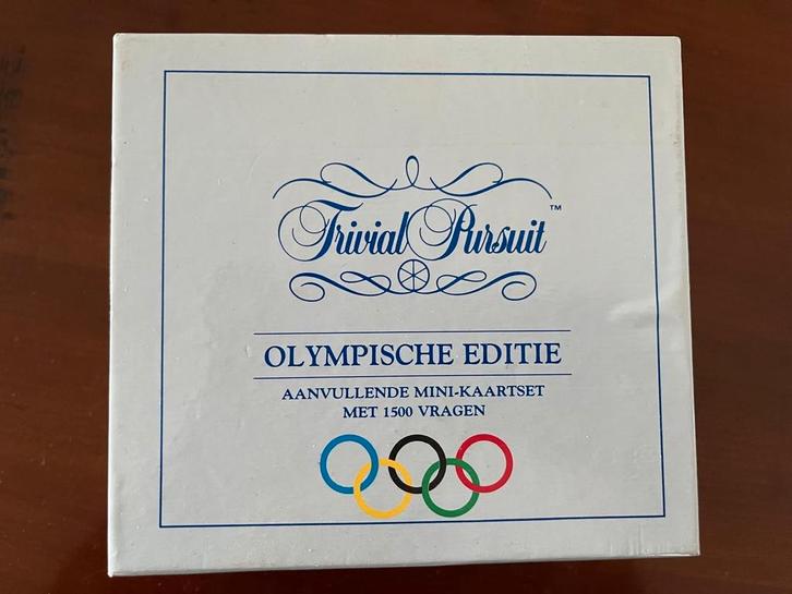 Trivial Pursuit Olympische Editie Mini-Kaartset, Hobby en Vrije tijd, Gezelschapsspellen | Bordspellen, Zo goed als nieuw, Een of twee spelers